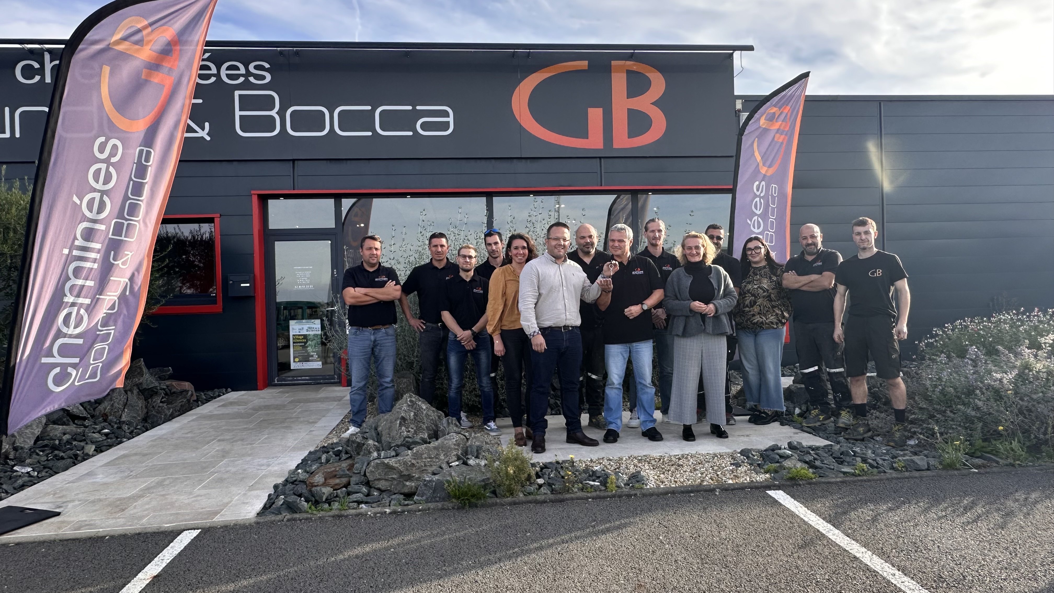 L'équipe de Cheminées Gourdy & Bocca